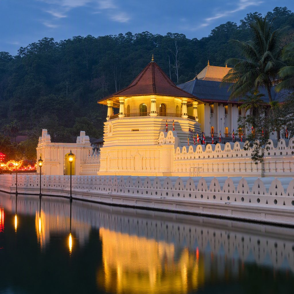 Kandy · Tempio del Dente · Giardino Botanico Peradeniya